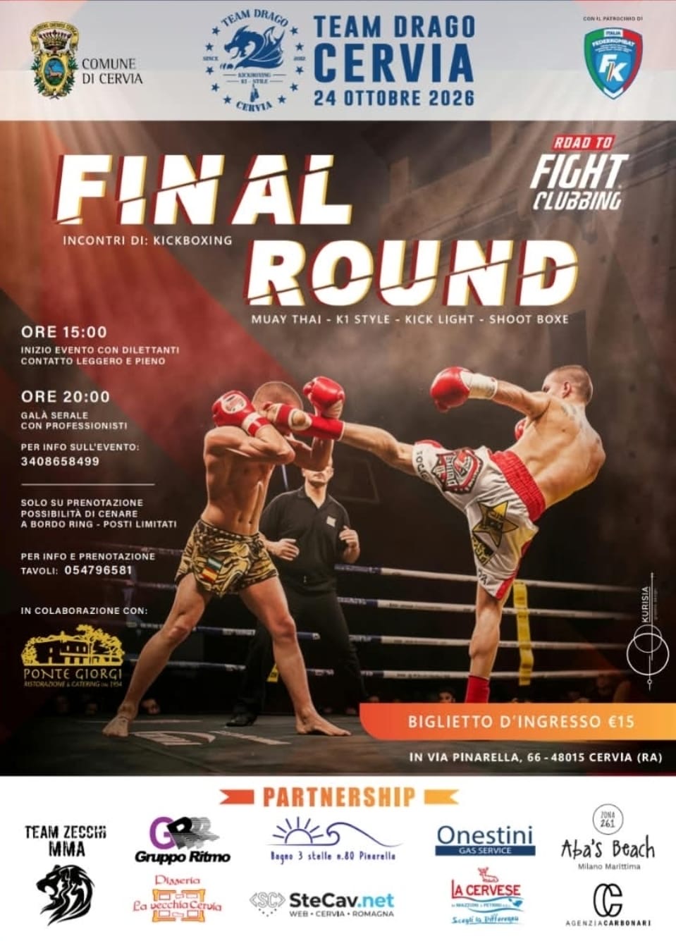 Locandina Final Round — 24 ottobre 2026, Cervia